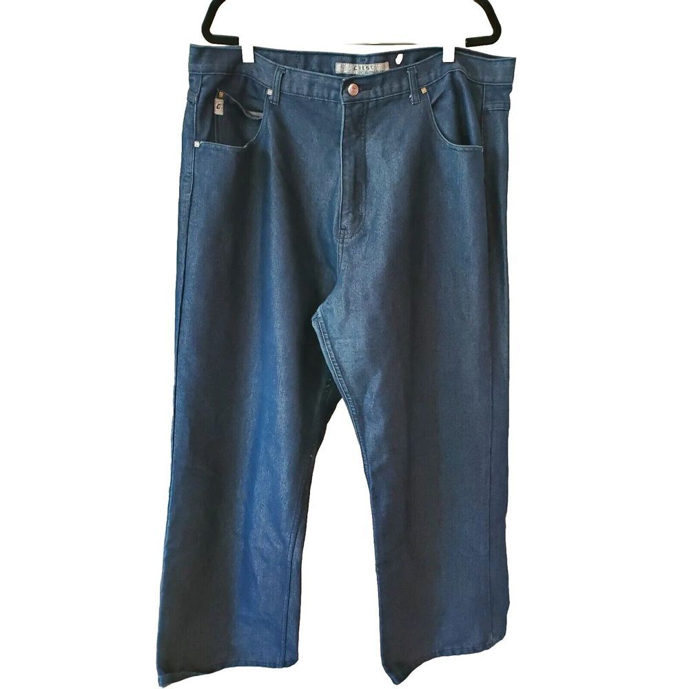 Crest Denim Jeans Women's 23/24 Blue Cotton Wide Leg
